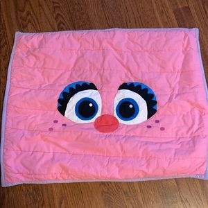 Two Sesame Street Abby Cadabby pillow sham cover